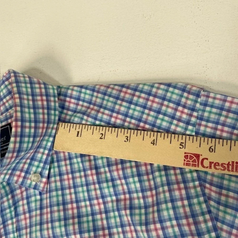 Vineyard Vines Slim Fit Tucker‎ Shirt Plaid Button Down Long Sleeve M
